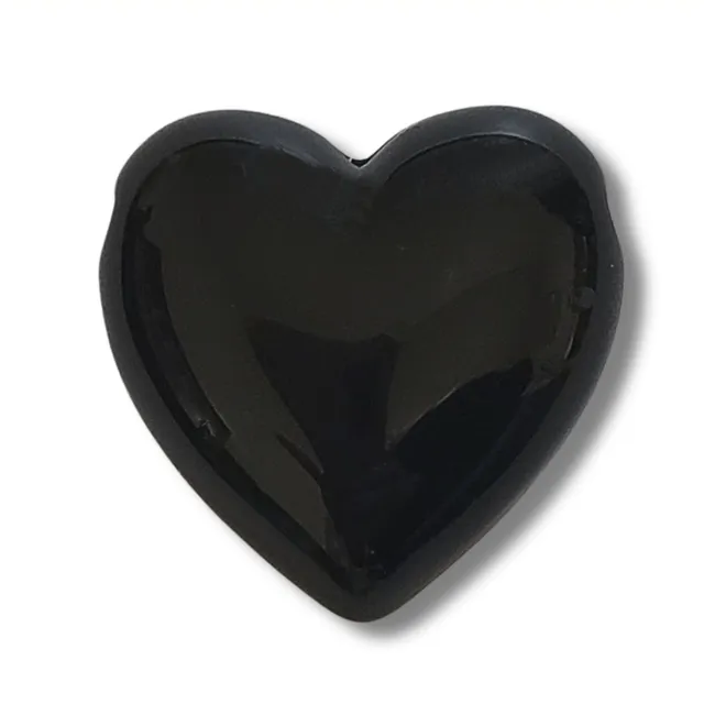 ARTSHOP HeartLine 14 perle coeur noir 22mm x1