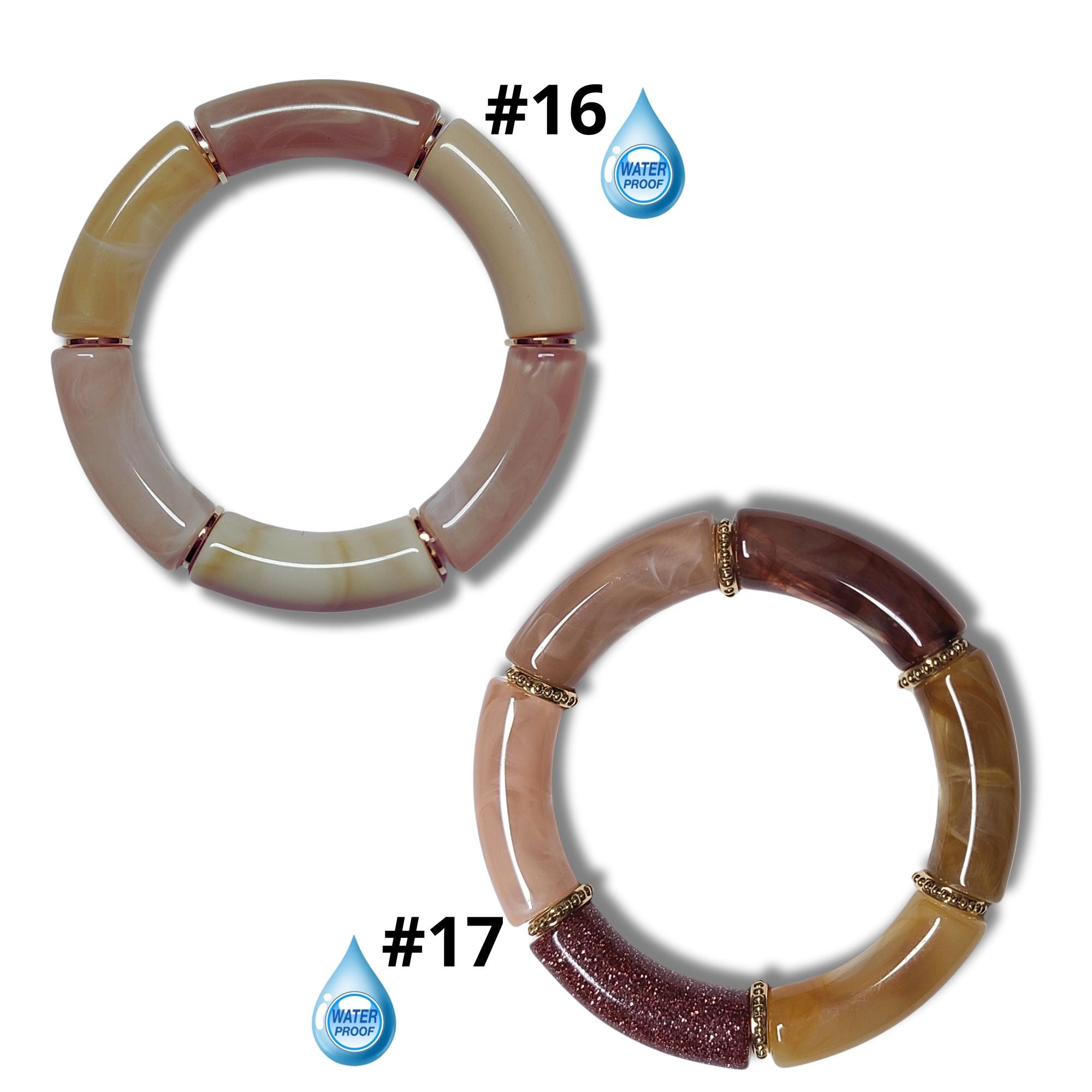ARTSHOP Idée 158 #16 kit bracelet tubes acier 5,5cm