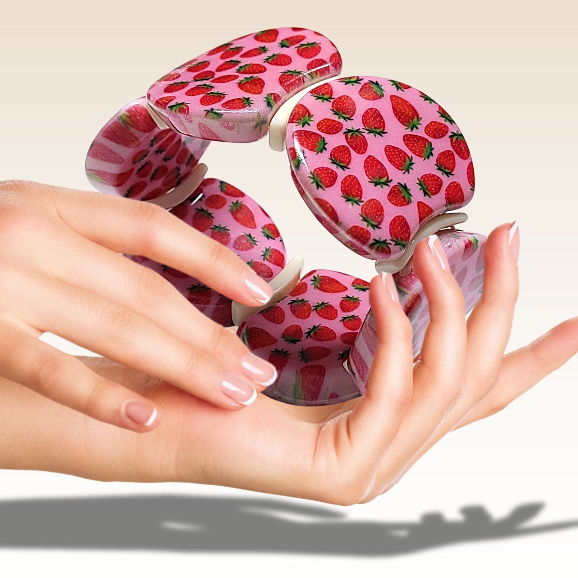 ARTSHOP Palets Lune 1052 Fraises palet résine x1