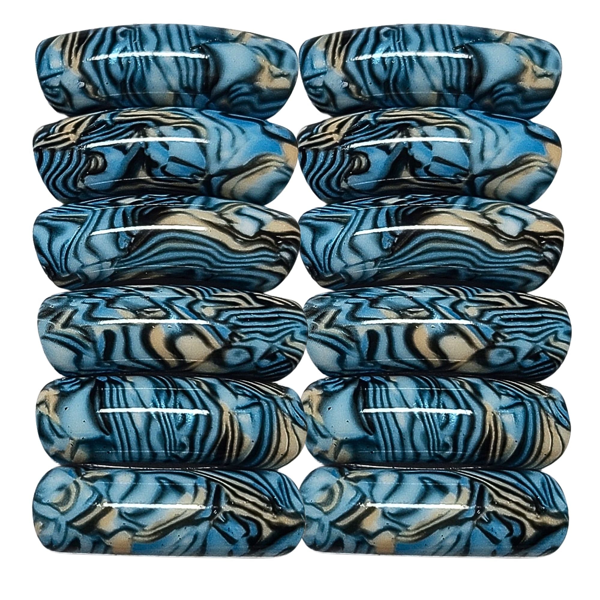 ARTSHOP Tubes DESIGN 1041 Ondulé tube bleu 12mm x1