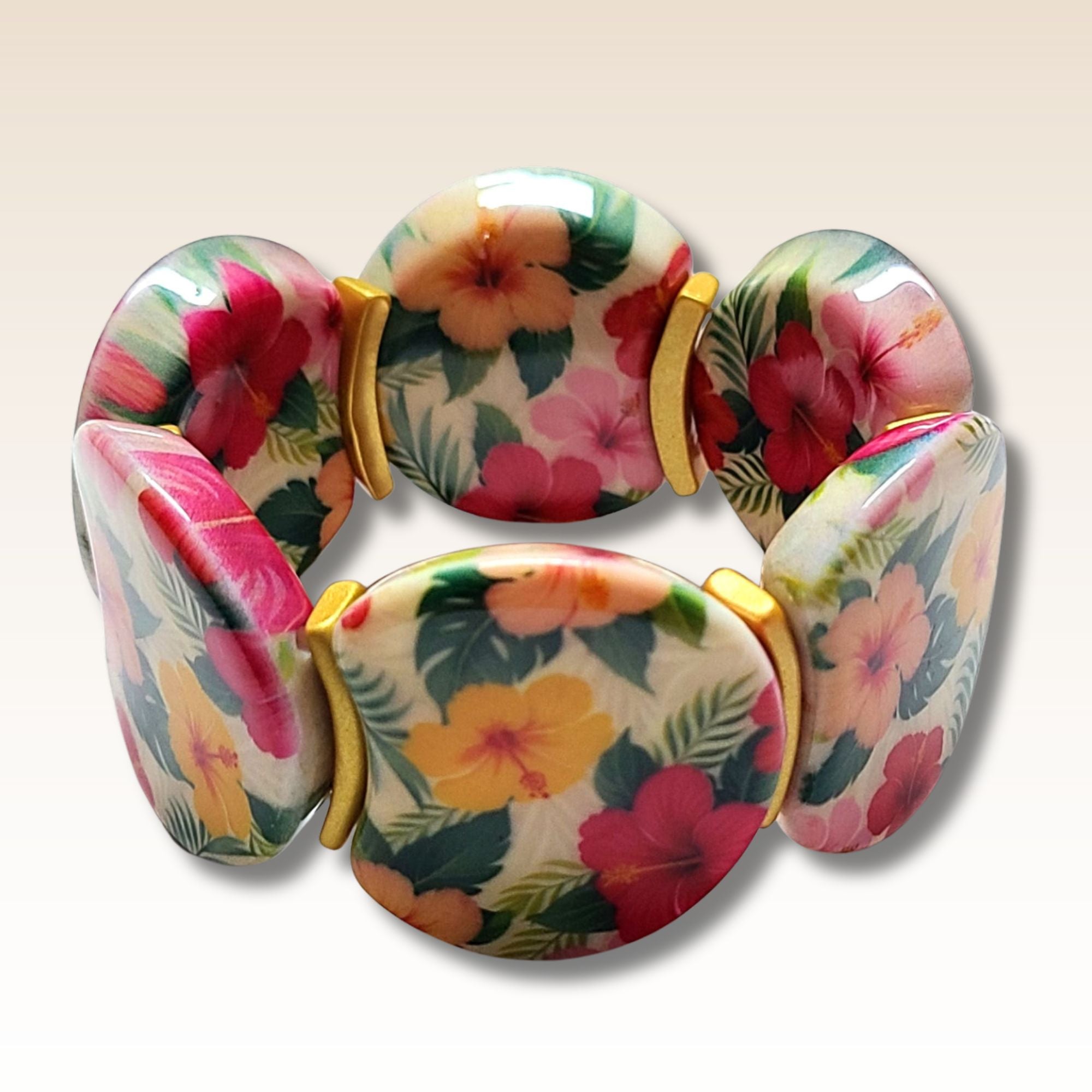 ARTSHOP Palets Lune Fleurs palet résine x1