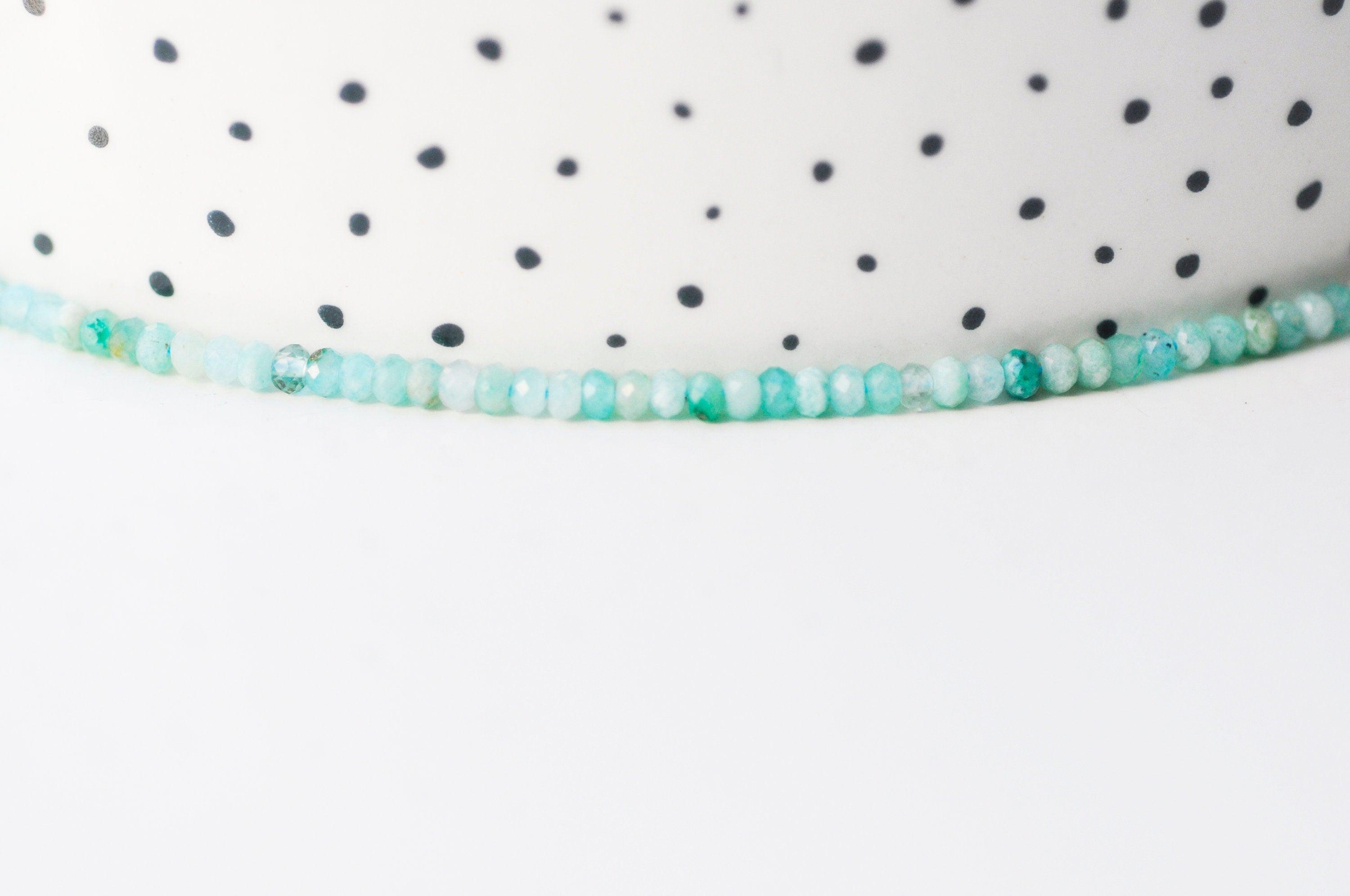 Gingerlily Amazonite G5169 perles abacus 4 mm fil 125 perles