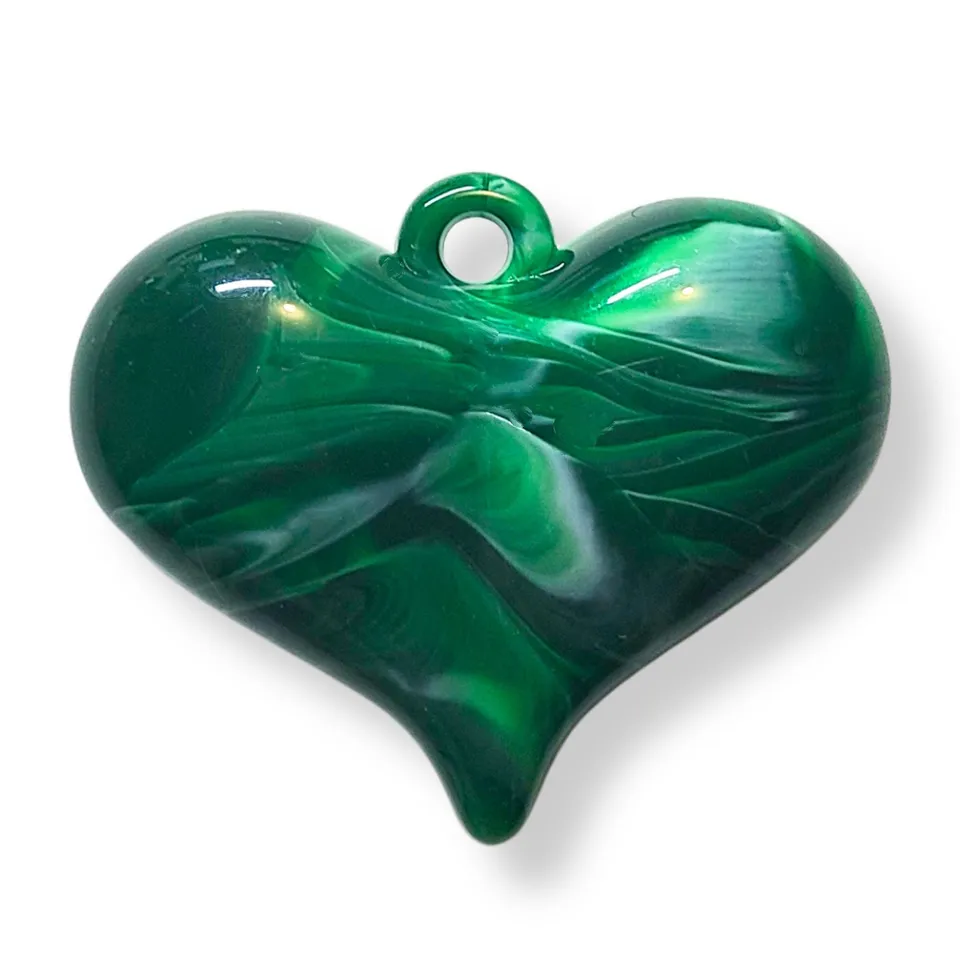 ARTSHOP HeartLine 22 Coeur MAXI perle sapin marbré x10