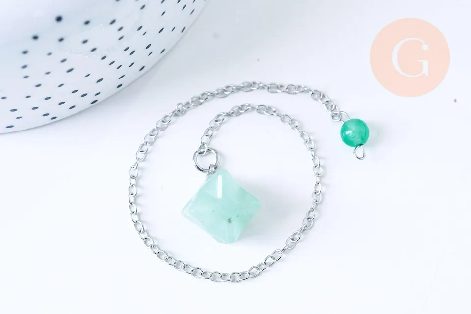 Gingerlily G5536 pendule Merkaba aventurine 23cm