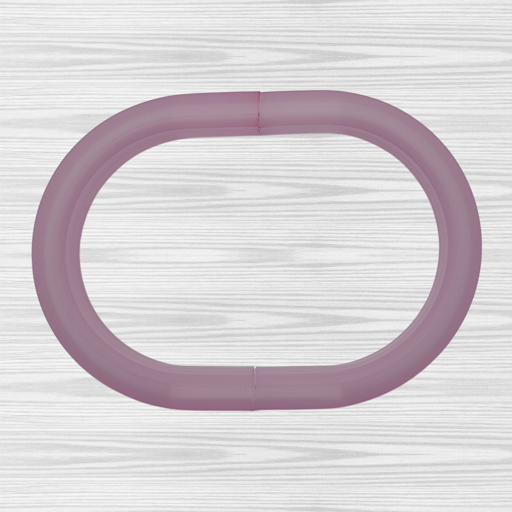 ARTSHOP Gummy tube silicone creux rose clair mat 10mm