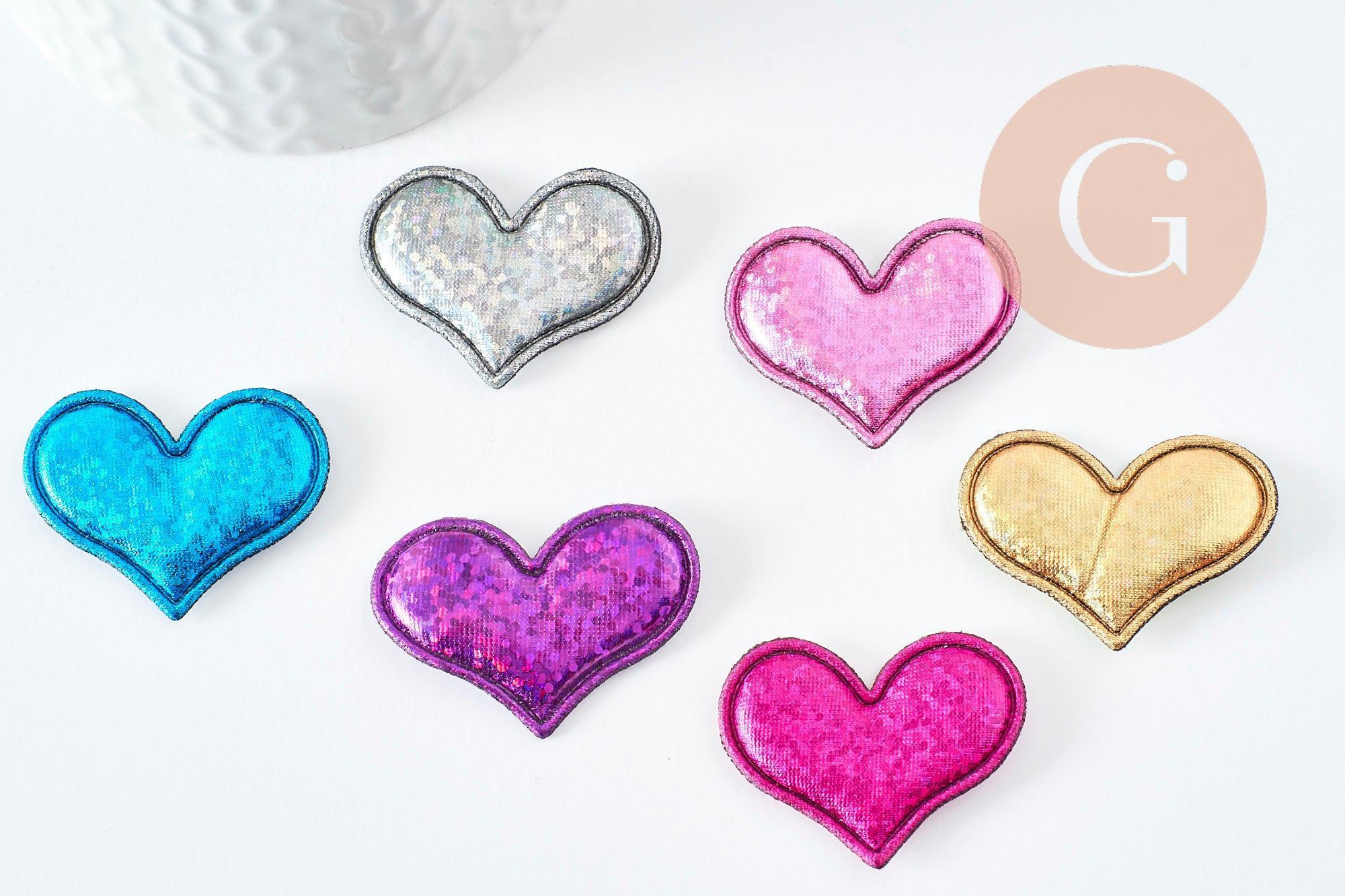 Gingerlily Kit Ma broche coeur bleu x1 création facile