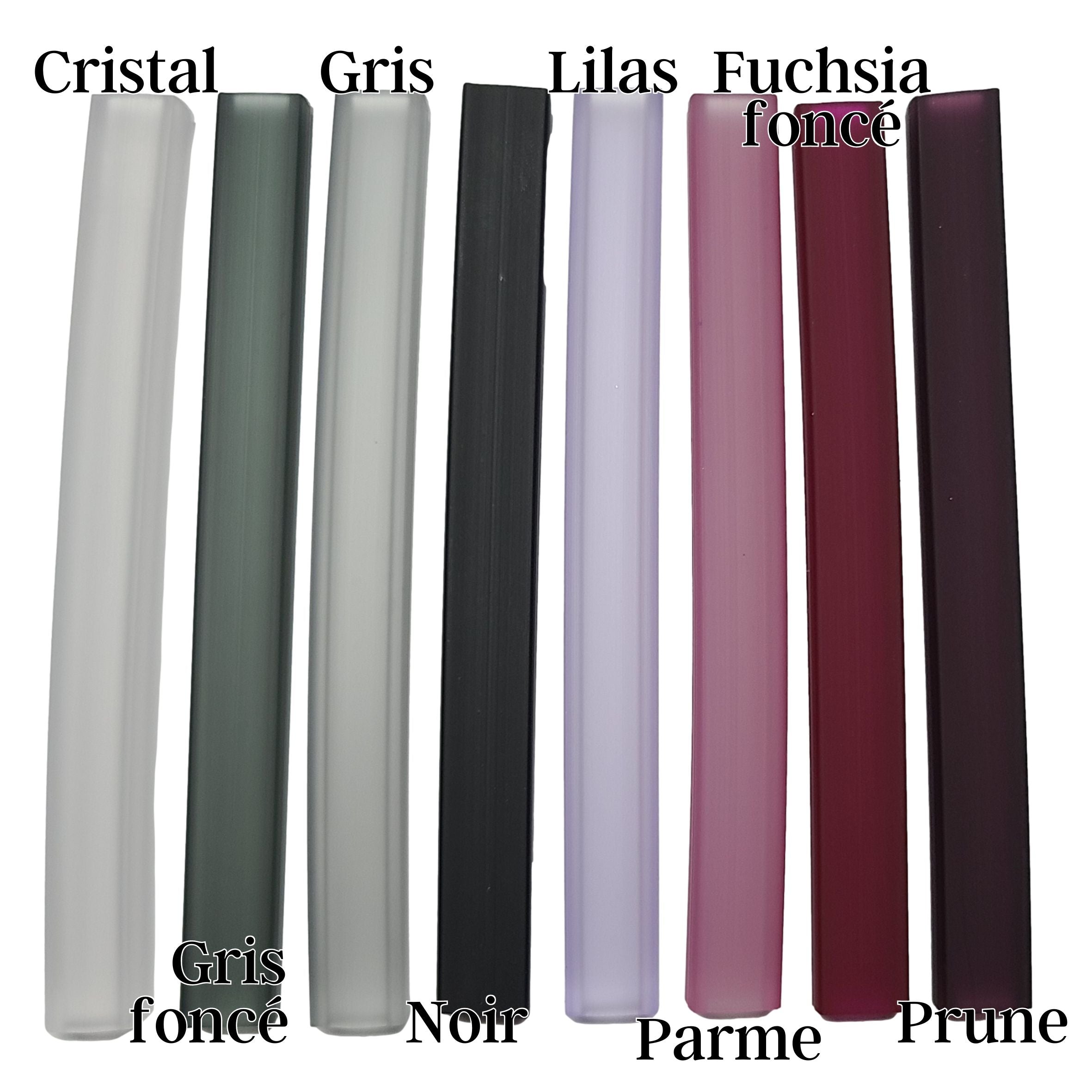ARTSHOP Gummy Camaïeu 4 Lot 8 tubes silicone 10 mm