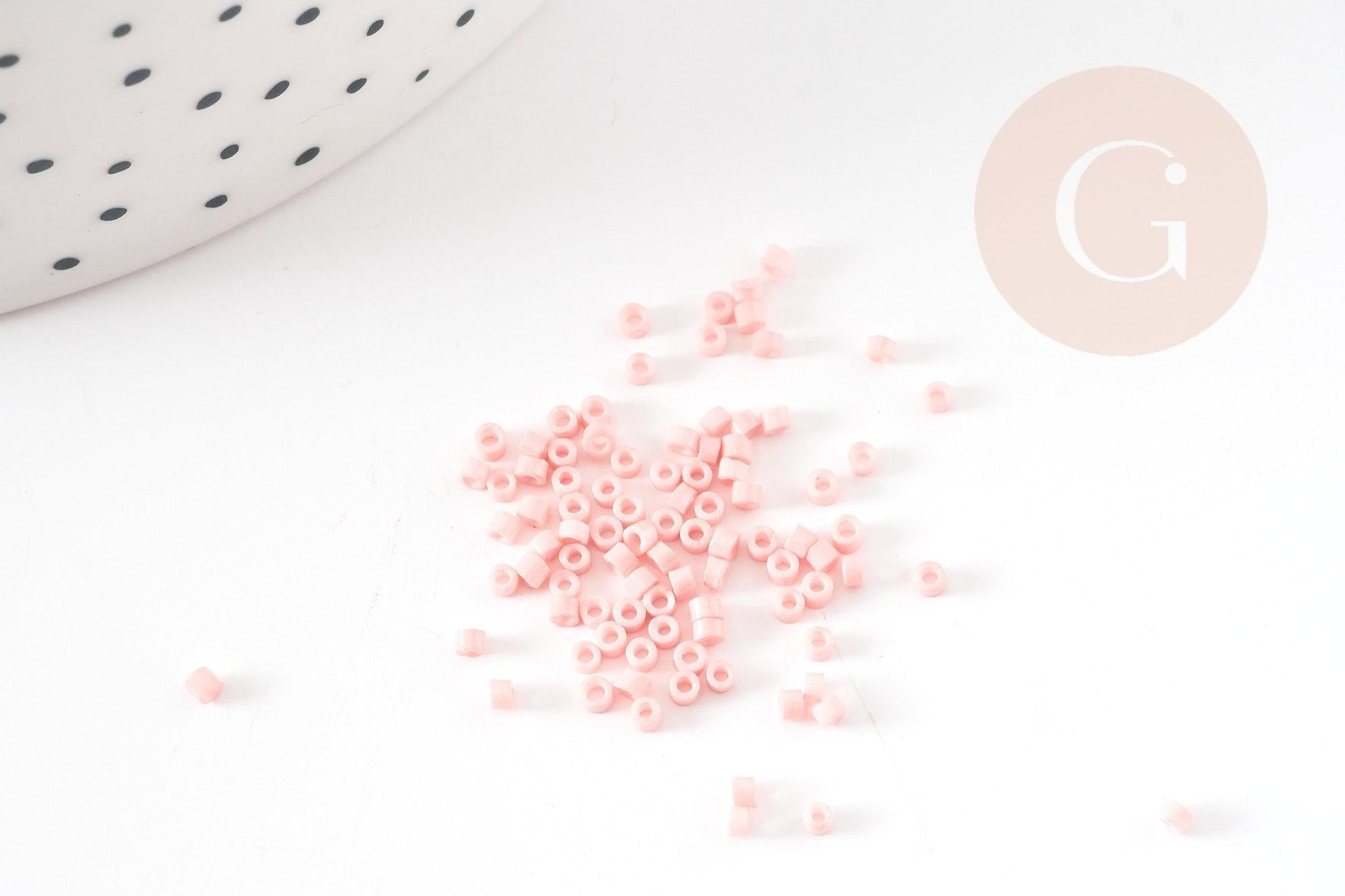 Gingerlily Perles G9164 perles rocaille tube rose sachet 8 g