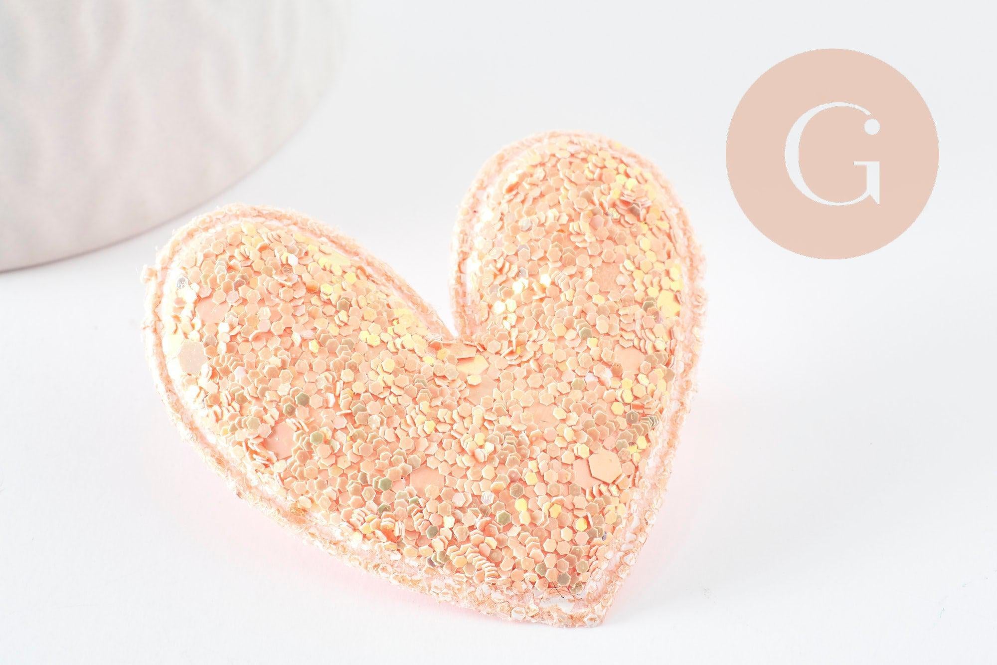 Gingerlily Kit broche coeur paillettes à créer G9400