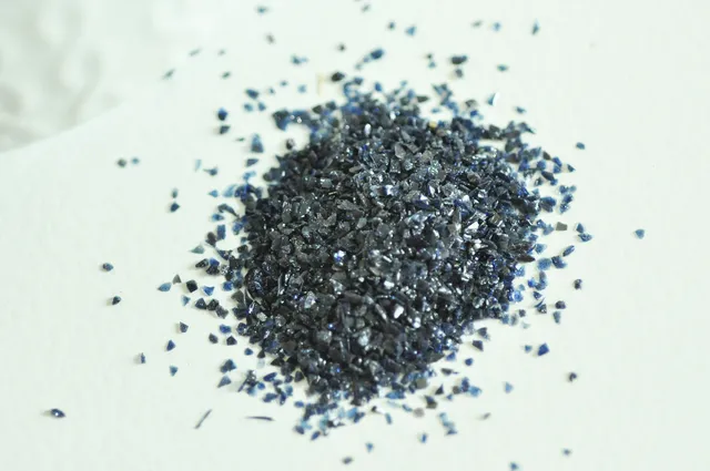 Gingerlily Sable quartz bleu foncé 0,3-2mm sachet 20g