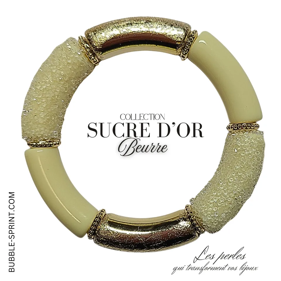 ARTSHOP Prêts-à-porter SUCRE D'OR bracelet Beurre kit
