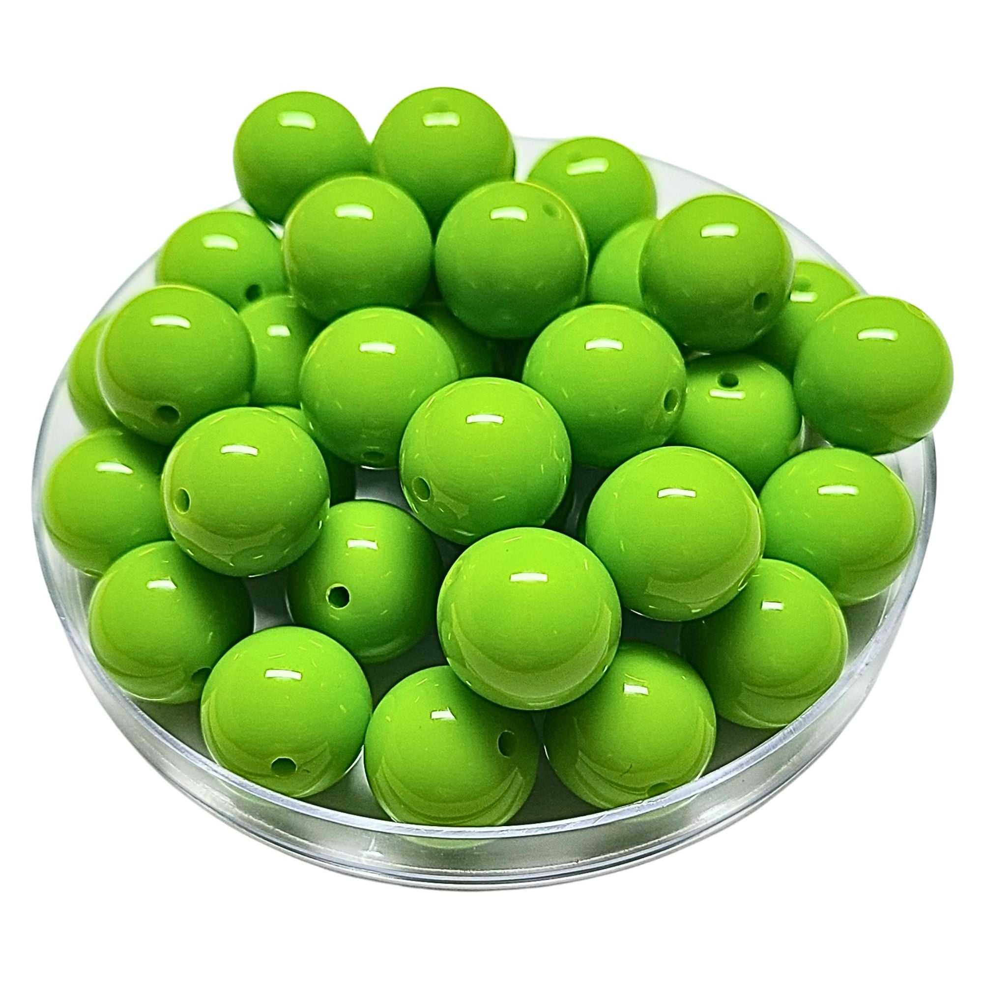 ARTSHOP Boules 16MM n°193 Vert printemps perle x15 brillant