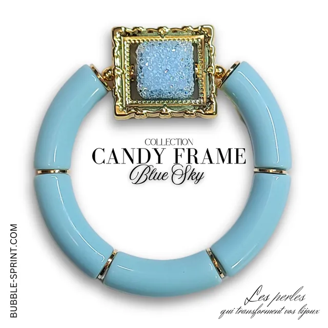 ARTSHOP CANDY FRAME Blue Sky kit bracelet cadre complet