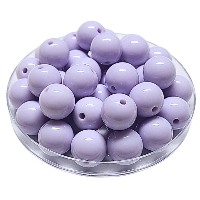 ARTSHOP Boules 16MM perle lavande brillante 160 x1