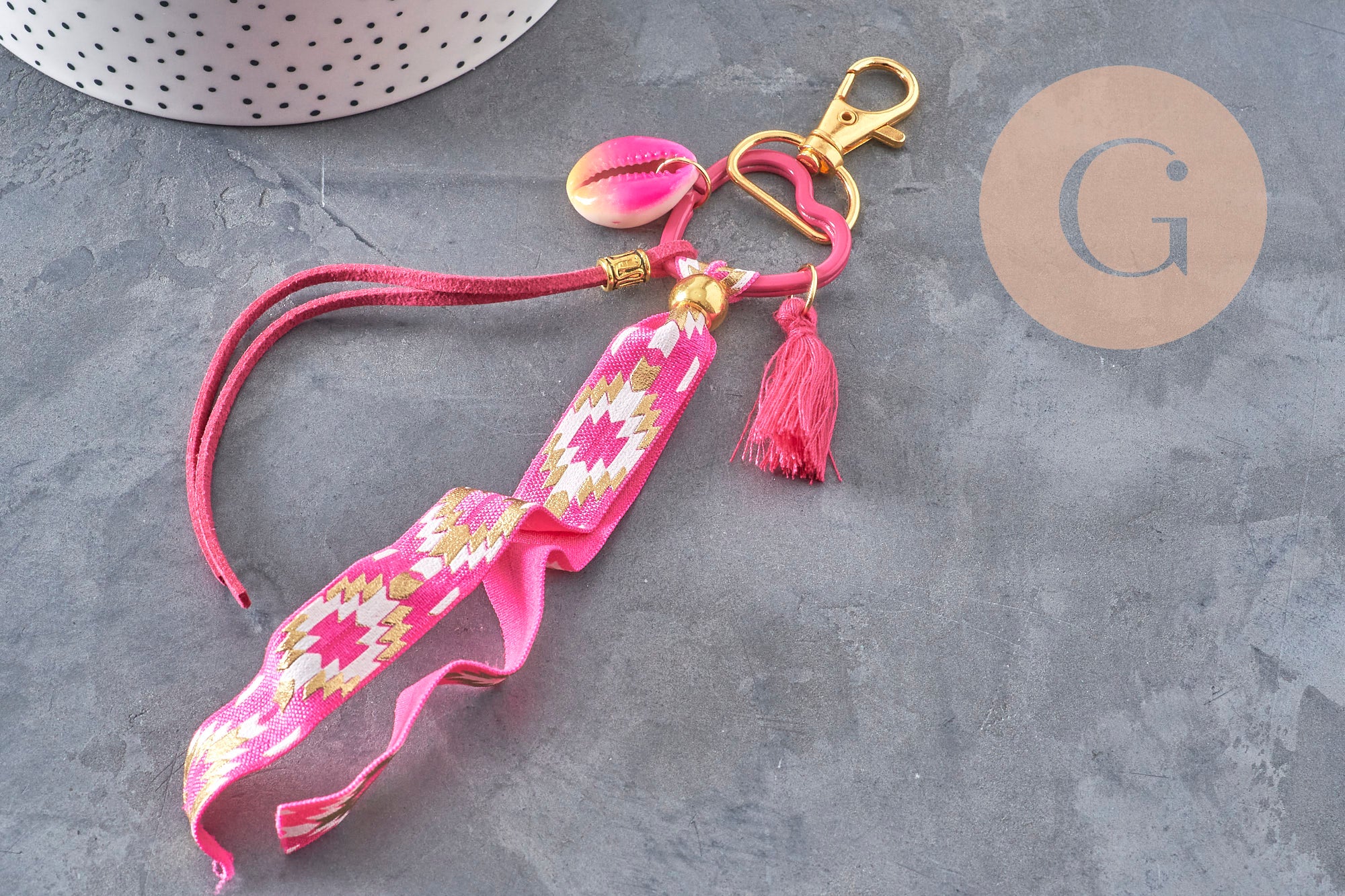 Gingerlily G10637 kit gri-gri de sac porte-clé complet