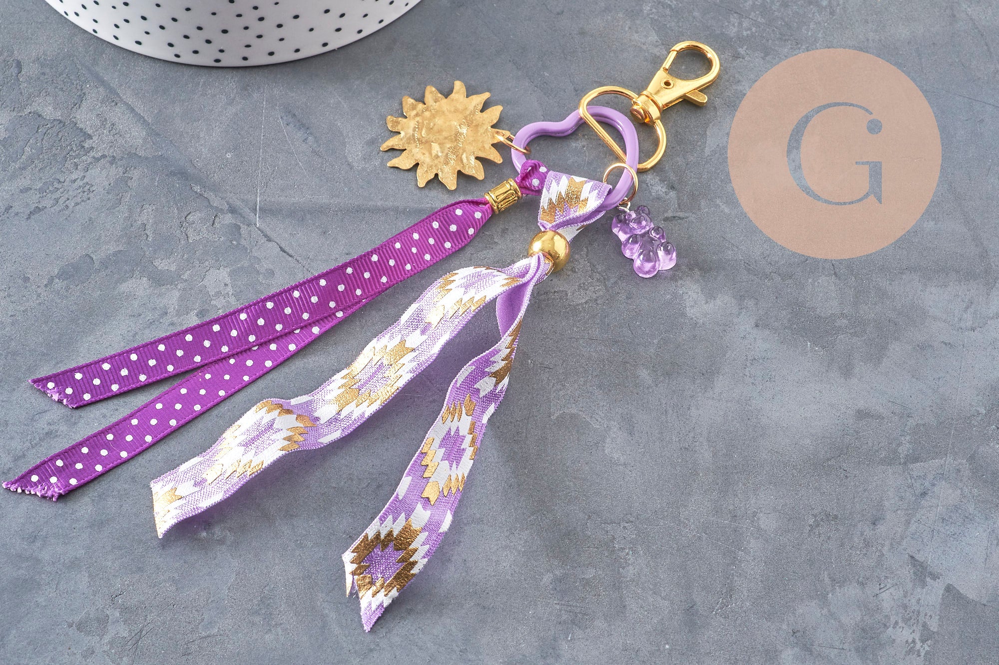 Gingerlily G10637 kit gri-gri de sac porte-clé complet