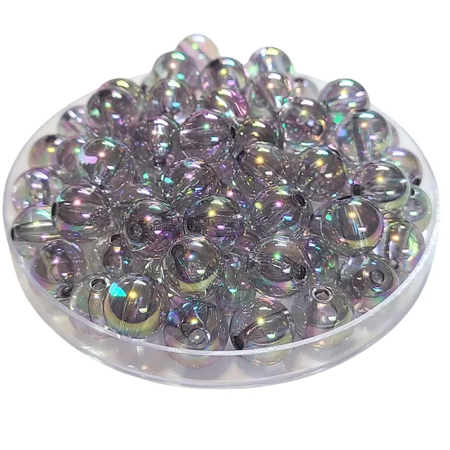 ARTSHOP Boules 12MM 327 perle acrylique gris pétrole x20