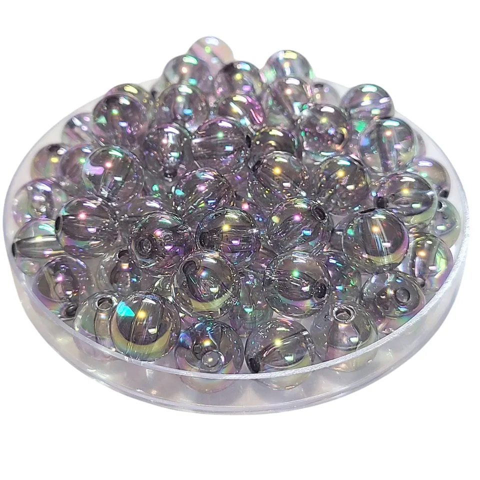 ARTSHOP Boules 12MM 327 perle acrylique gris pétrole x20