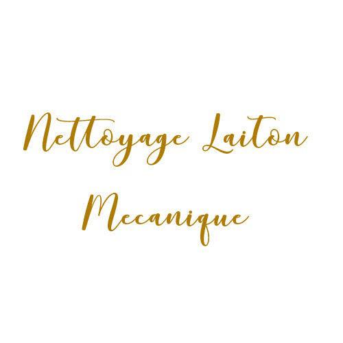 Gingerlily Service nettoyage laiton brut outil polissage tonneau