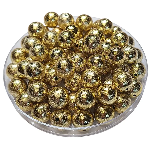 ARTSHOP CCB61 boule brossée doré 12MM x10