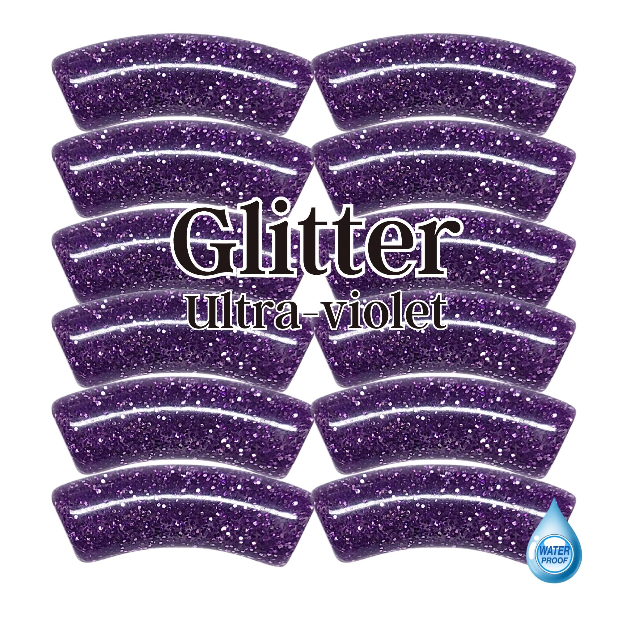 ARTSHOP Tubes Glitters 370 tube incurvé ultra-violet 12mm