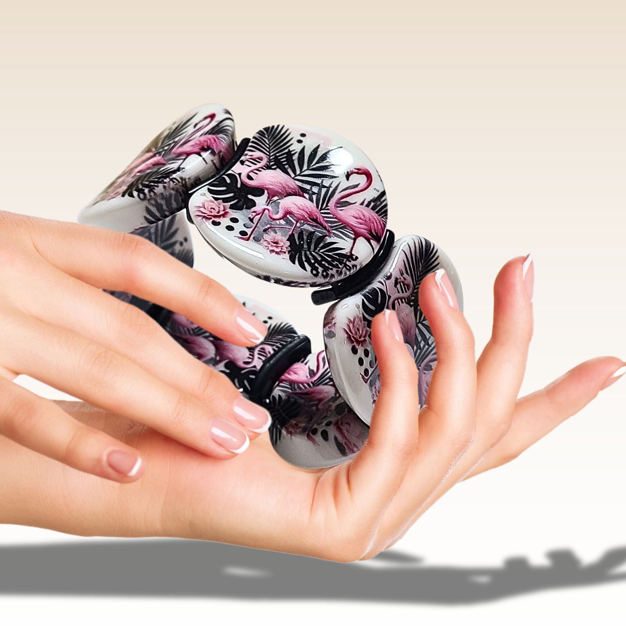 ARTSHOP Palets LUNE MOON 1055 palet flamant rose x1