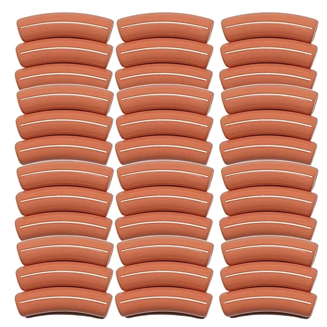 ARTSHOP TINY Tubes 9 perle tube papaye 5MM x10