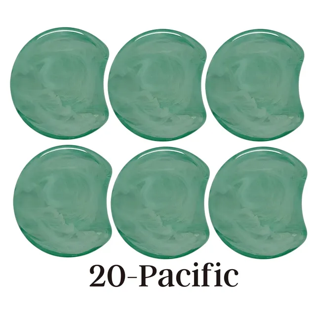 ARTSHOP Palets LUNE MOON 20 Pacific marbré incurvé x1