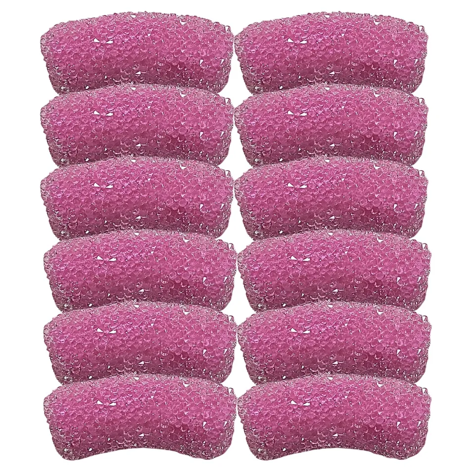 ARTSHOP 440 Cyclamen tube sucré incurvé 14mm strass