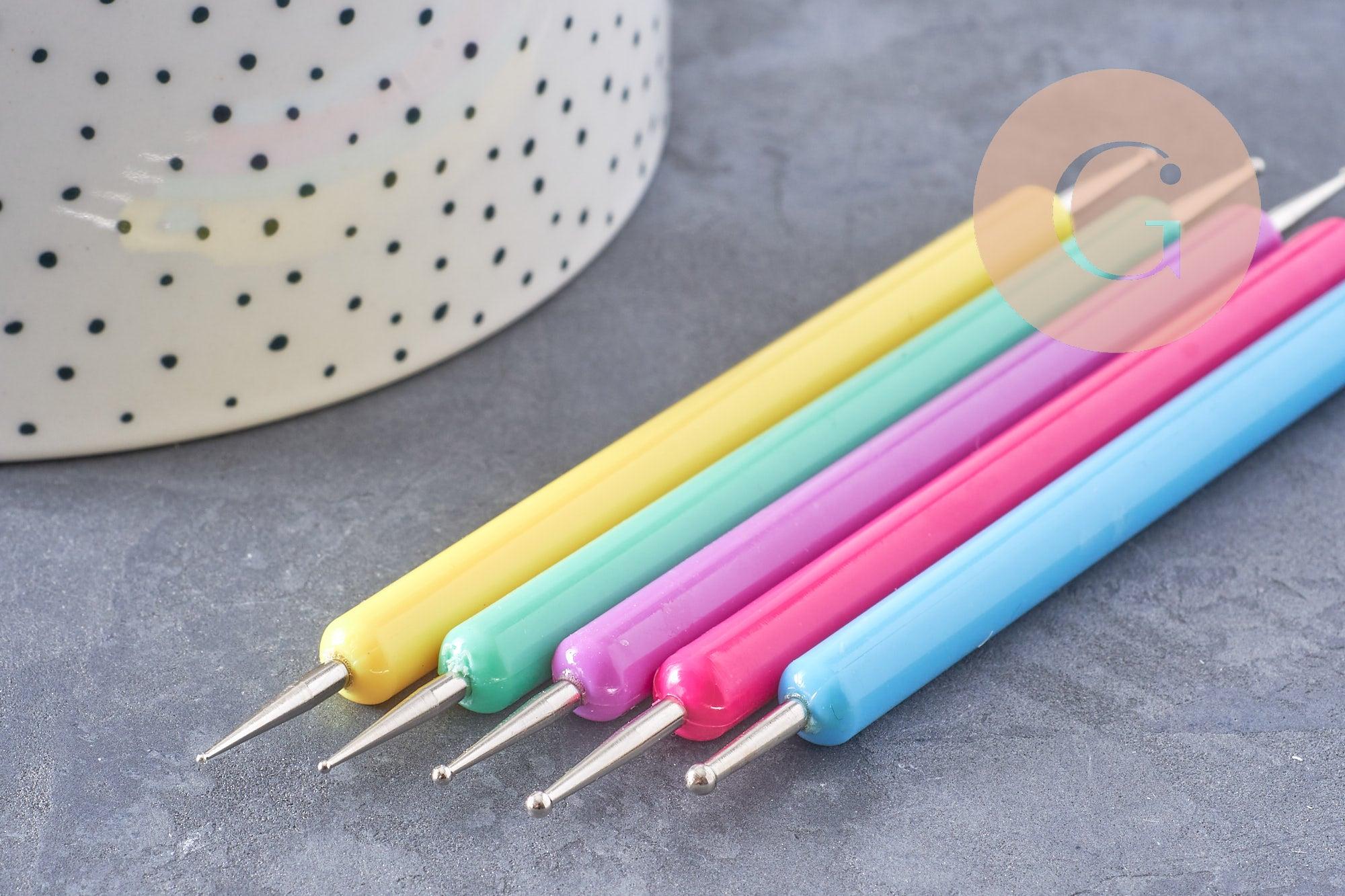 Gingerlily Pâte polymère outils modelage 13.2cm x5 plastique