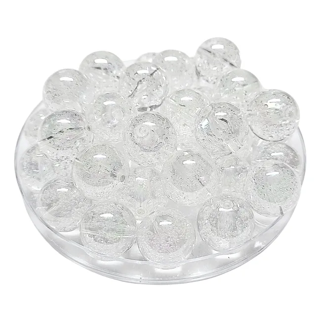 ARTSHOP Boules 16MM 207 perle ronde bulles d'eau x15