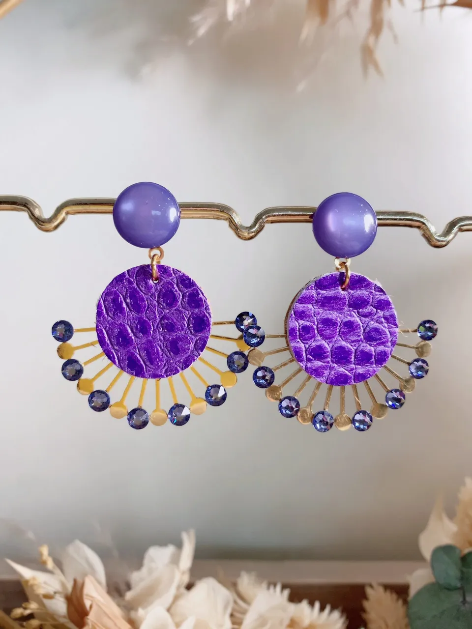 Little Hands Pia boucles d'oreilles Violet