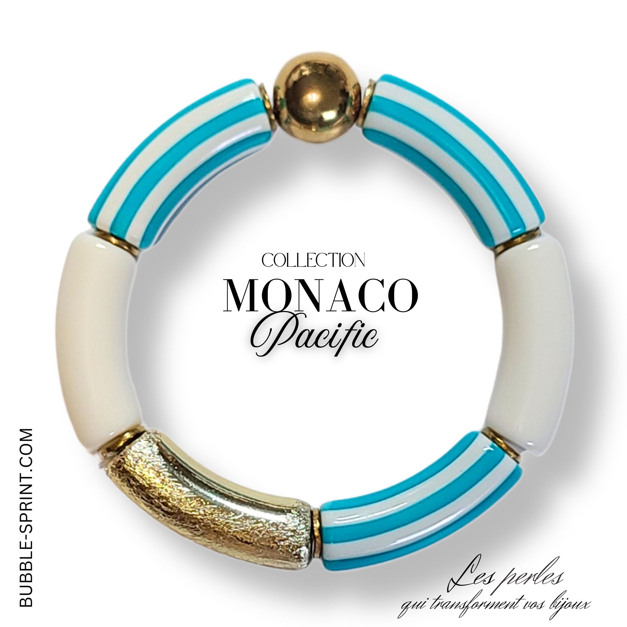 ARTSHOP Prêts-à-porter MONACO bracelet Pacific kit bleu
