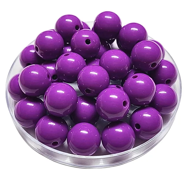 ARTSHOP Boules 16MM 168 perles violet x15 acrylique