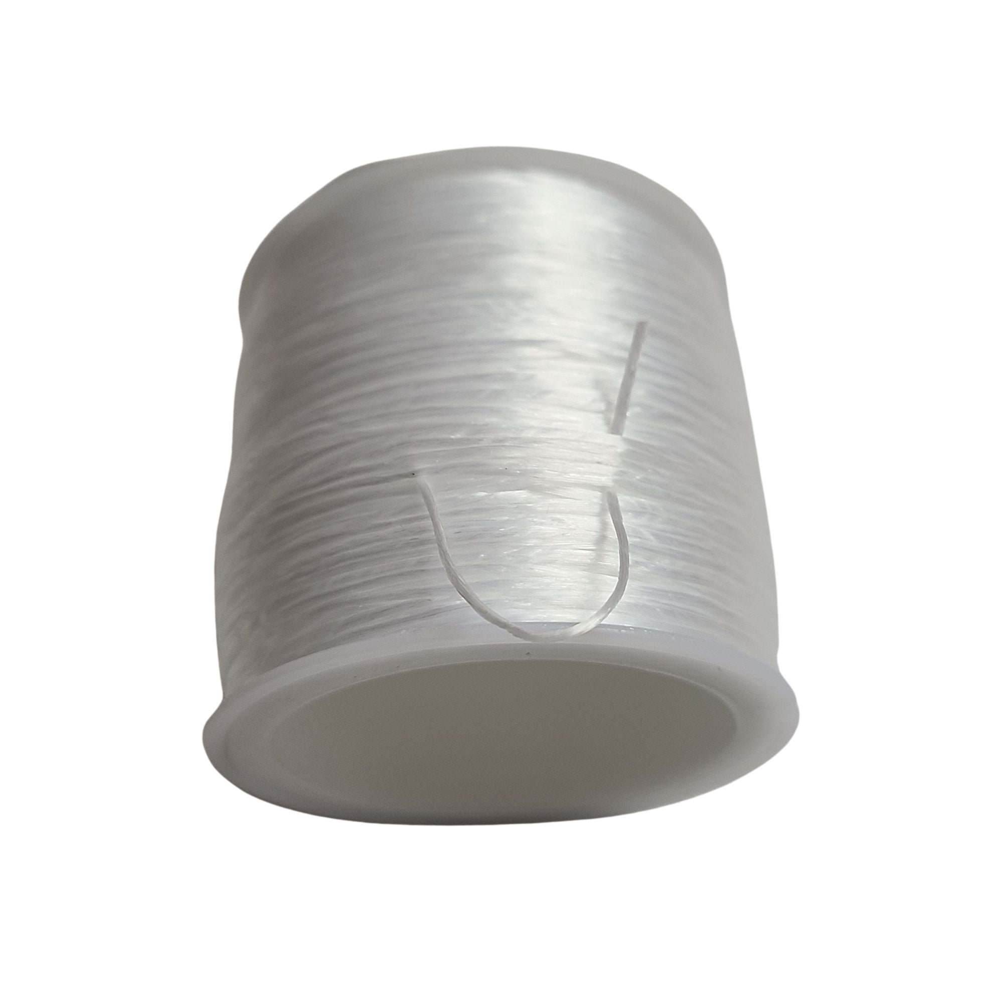 ARTSHOP Fils et Cordons fil élastique blanc 0,80mm 60m