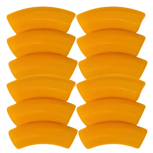 ARTSHOP Tubes Couleurs 32 perle tube Sorbet Mangue 12mm