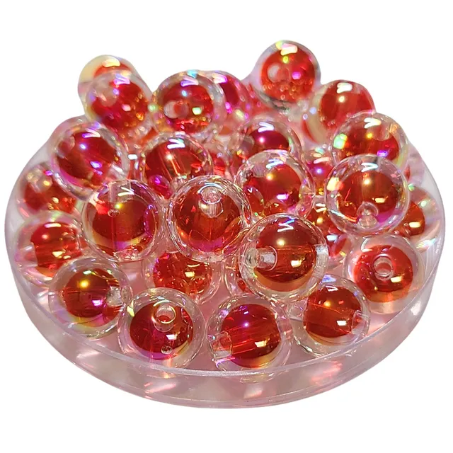 ARTSHOP Boules 16MM perle Mirage cerise 16mm x15