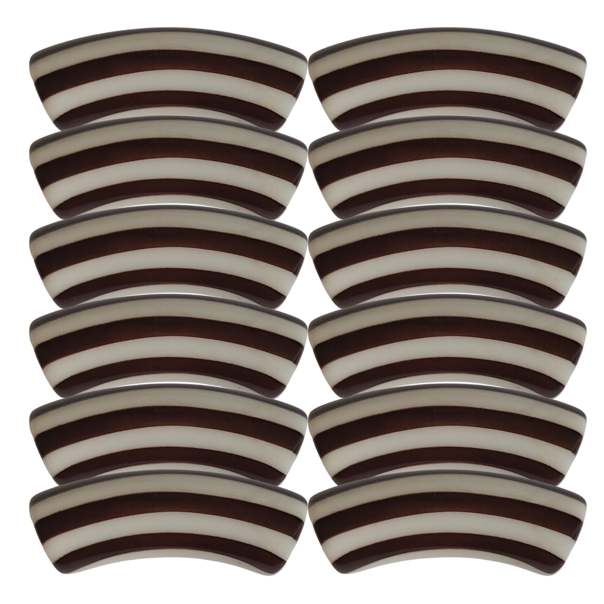 ARTSHOP Tubes Rayures 463 tube incurvé chocolat x1