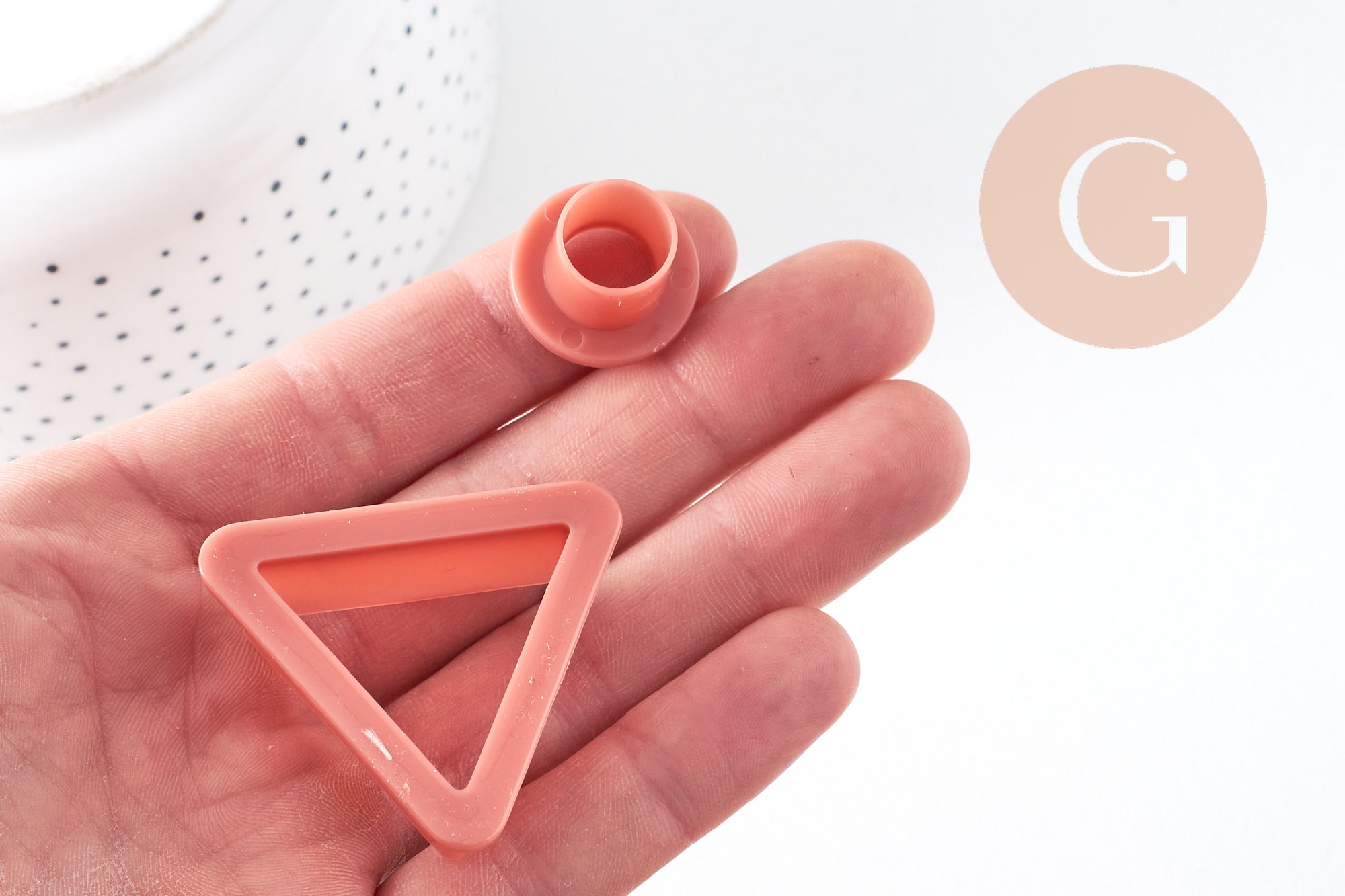 Gingerlily emporte-pièce pâte polymère 22-52mm forme 1