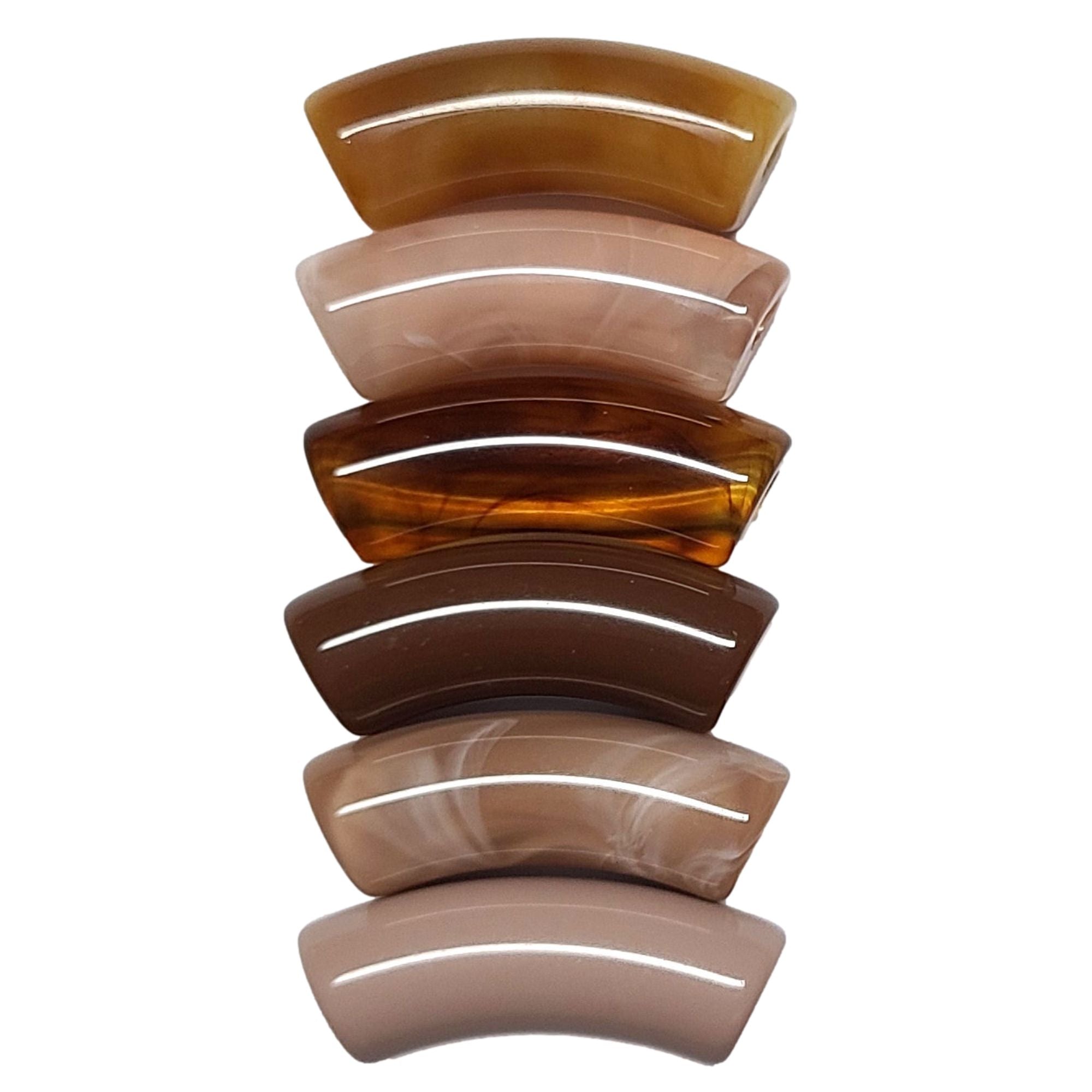 ARTSHOP Camaïeu 124 lot 6 tubes marron 12 mm acrylique