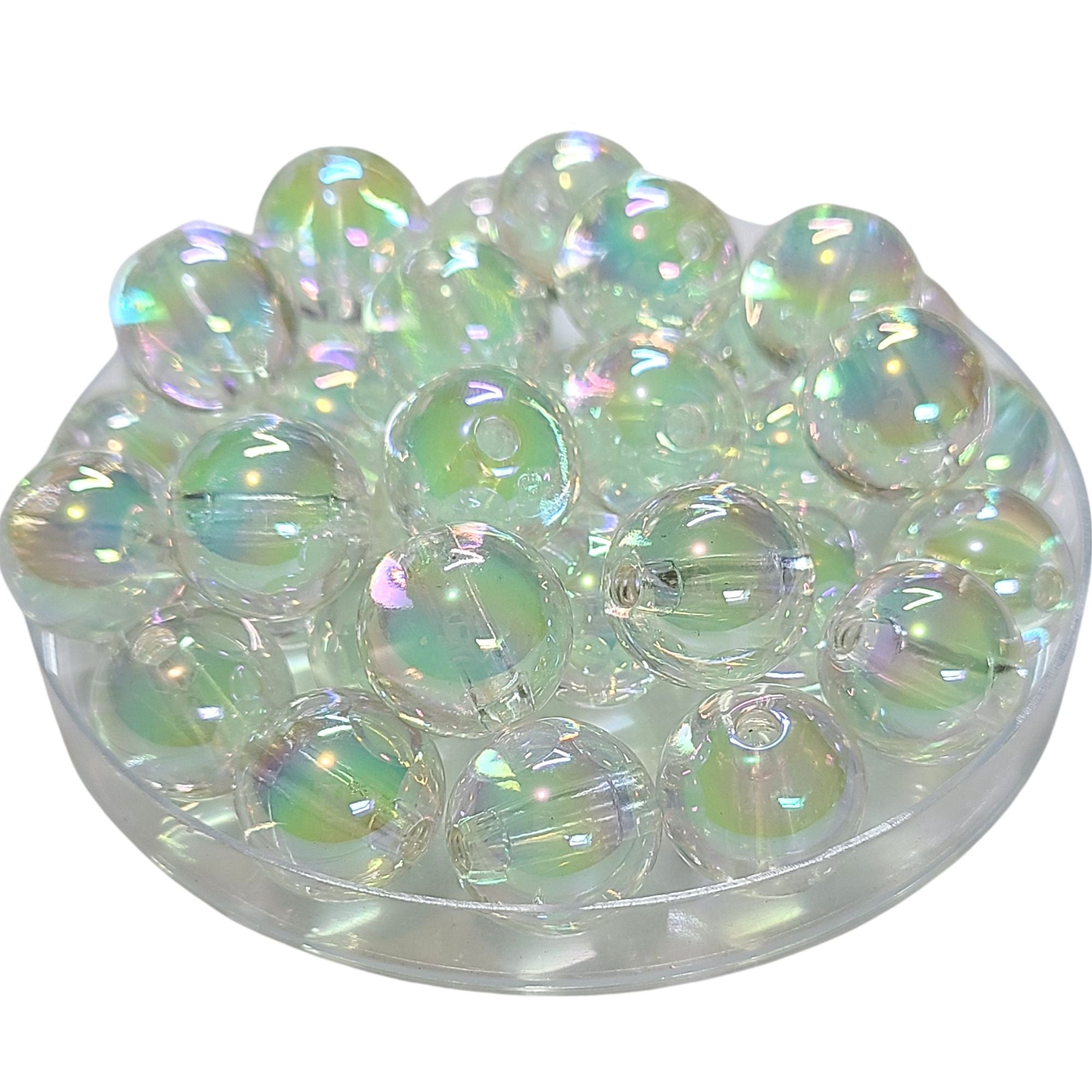 ARTSHOP Boules 16MM 427 Mirage Lime perle acrylique x15
