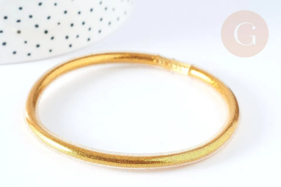 Gingerlily Accessoires loisirs G7229 bracelet jonc doré 6,3 cm