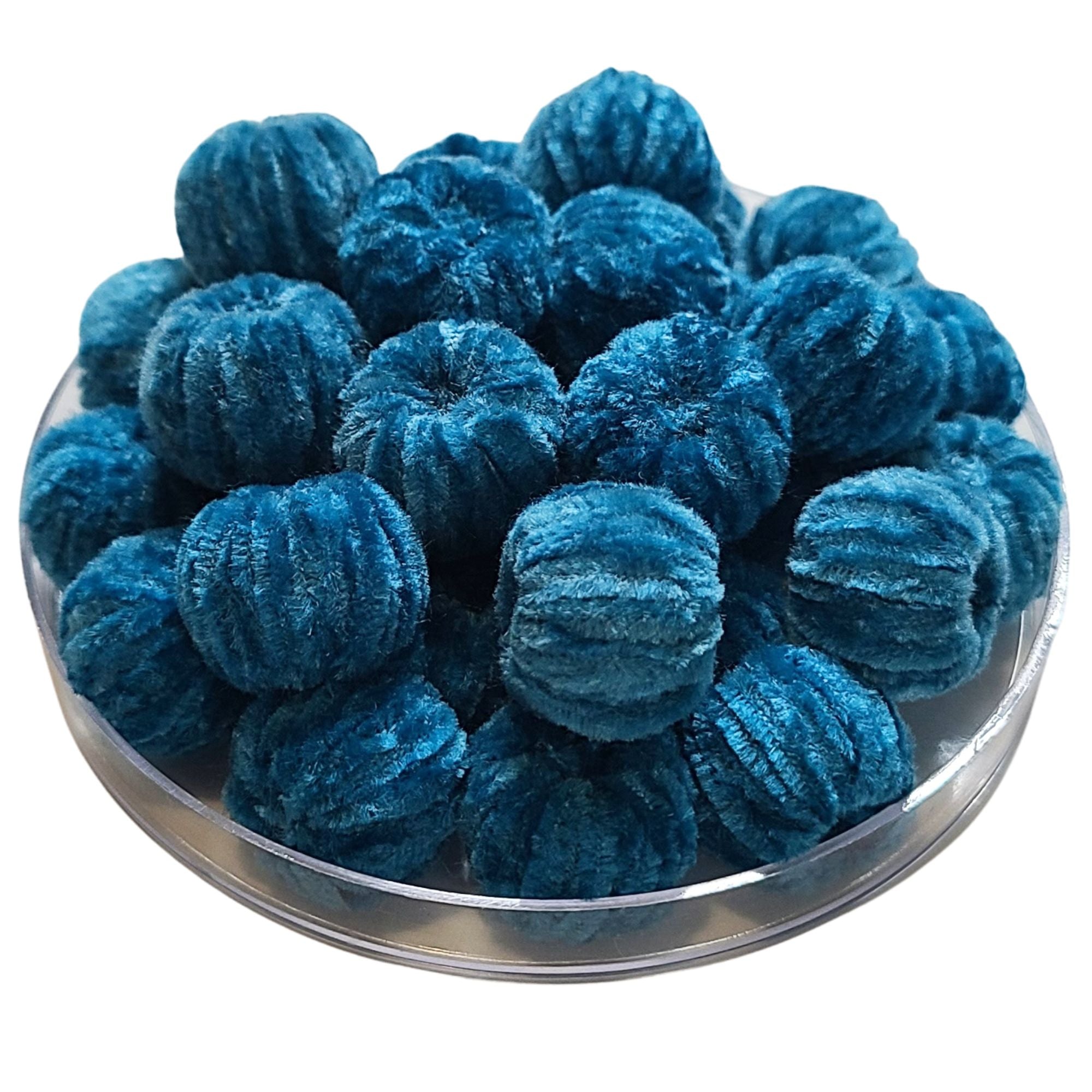 ARTSHOP Chouchous Balls 8 perle bleu turquoise 16 mm x1