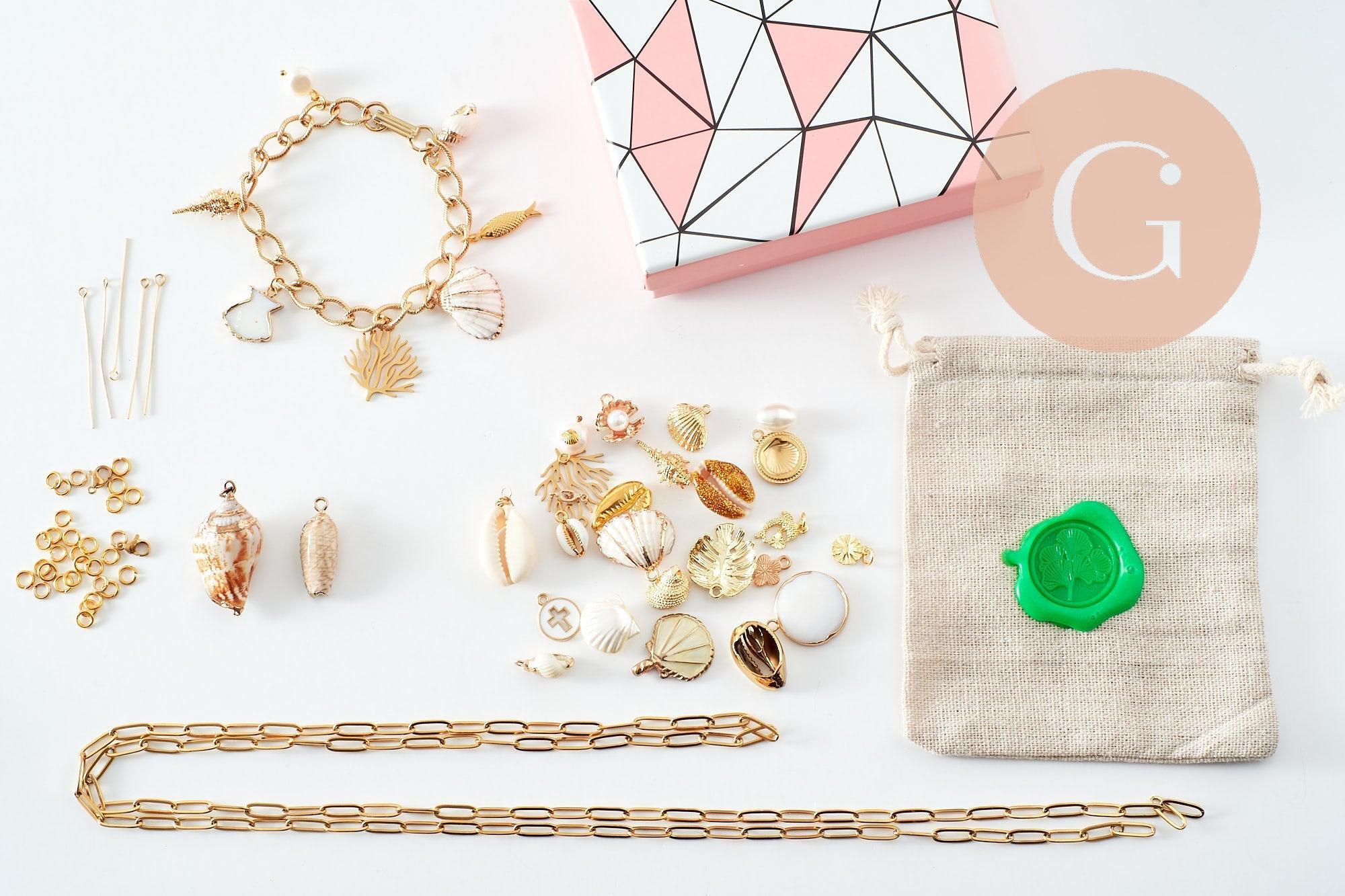 Gingerlily Kits création bijoux DIY G9554 kit collier bracelet Mystique
