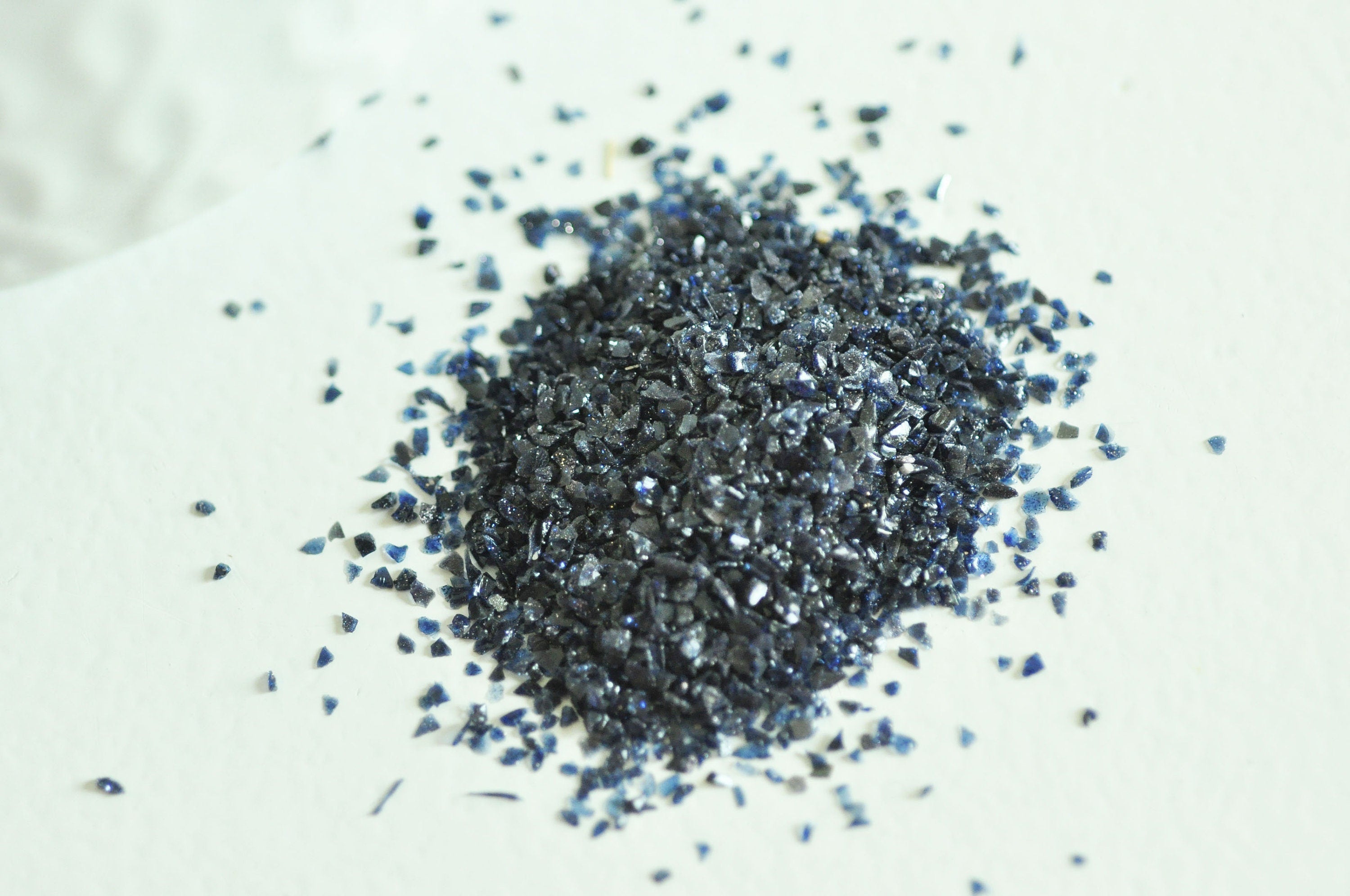 Gingerlily Sable quartz bleu foncé 0,3-2mm sachet 20g