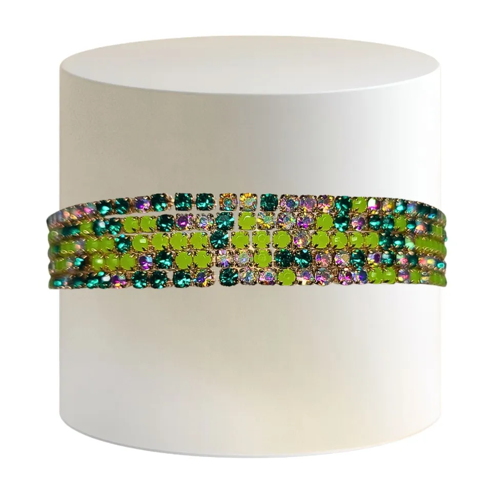 ARTSHOP Strass 4 Bracelet Élastique Strassé x1
