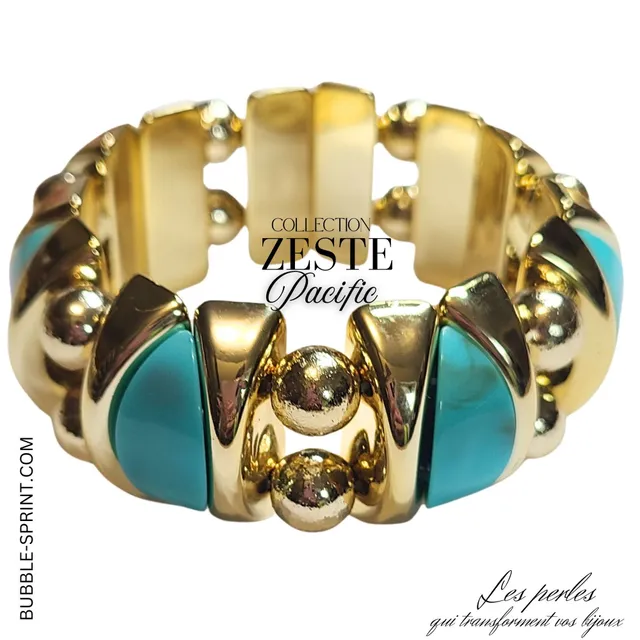 ARTSHOP Zeste Pacific marbré kit bracelet sans aiguille