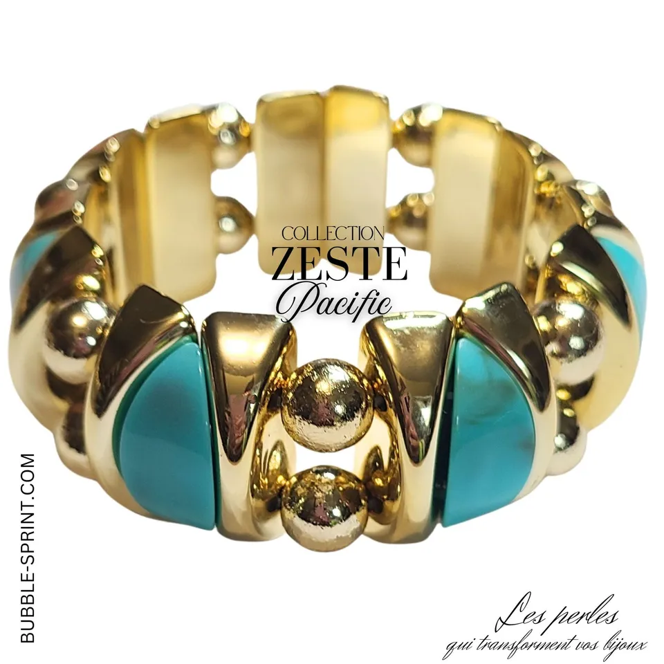 ARTSHOP Zeste Pacific marbré kit bracelet sans aiguille