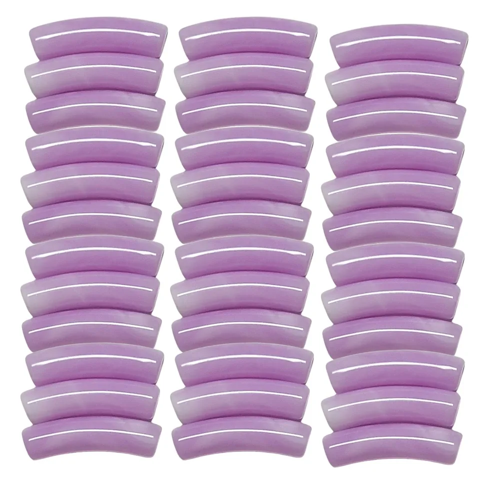 ARTSHOP TINY Tubes 17 Barbapapa tube incurvé x10 résine