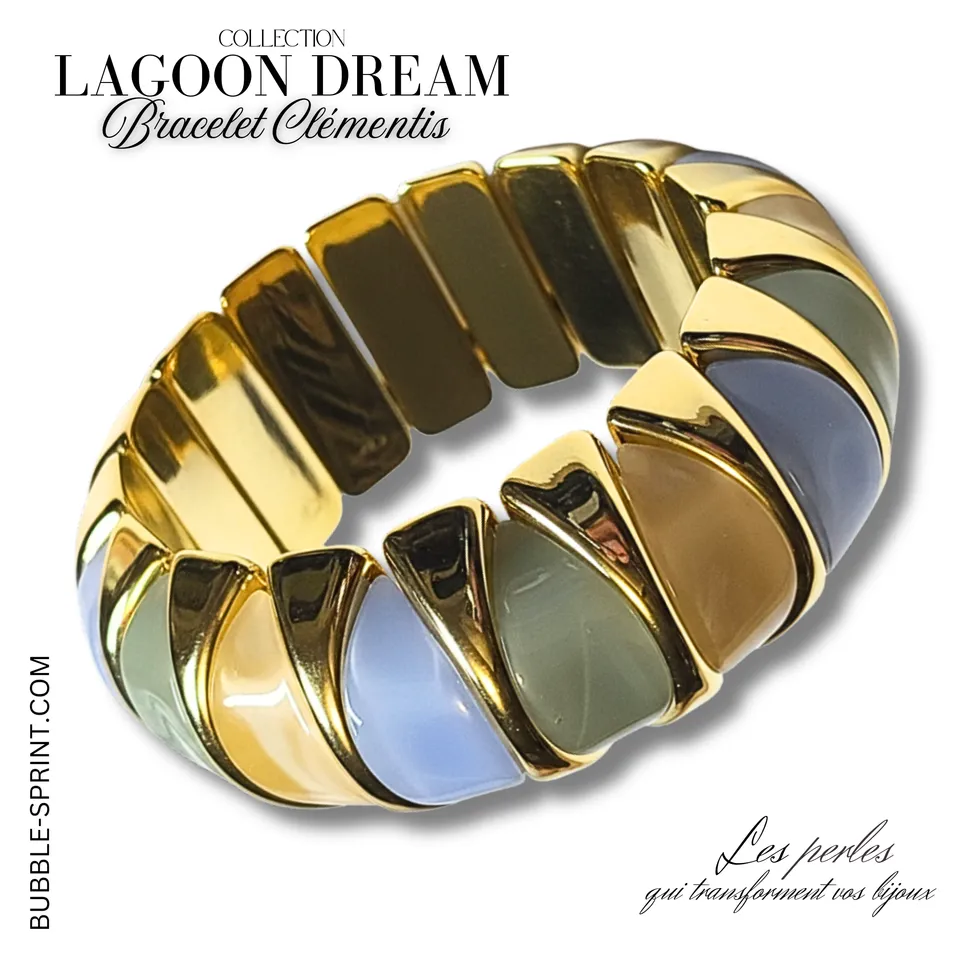 ARTSHOP Bijoux en KITS CLEMENTIS Lagune kit bracelet